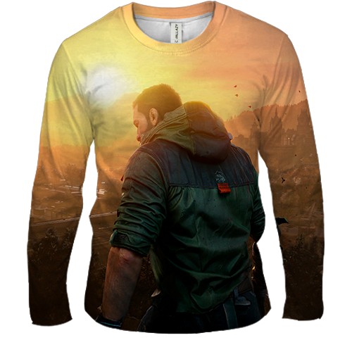 Мужской 3D лонгслив Dying Lite - Kyle