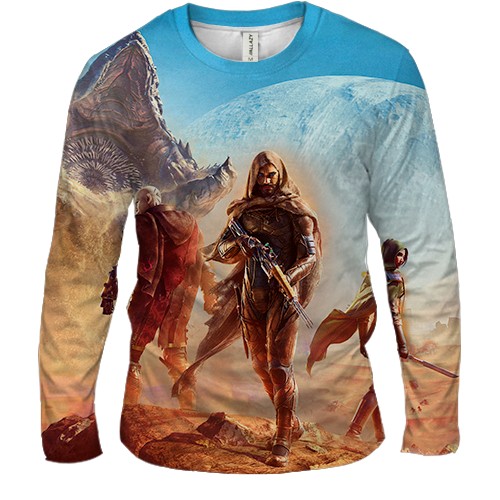 Мужской 3D лонгслив DUNE game