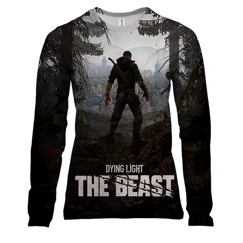 Женский 3D лонгслив Dying Light The Beast