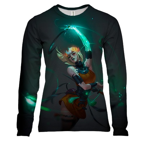 Женский 3D лонгслив Hades II