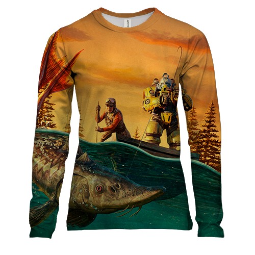 Жіночий 3D лонгслів Fallout 76 - Gone Fission