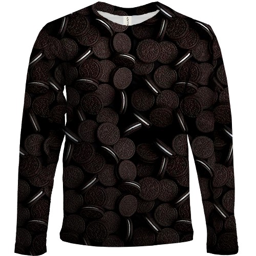 Дитячий 3D лонгслів "Oreo" печиво