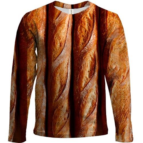 Детский 3D лонгслив Багеты