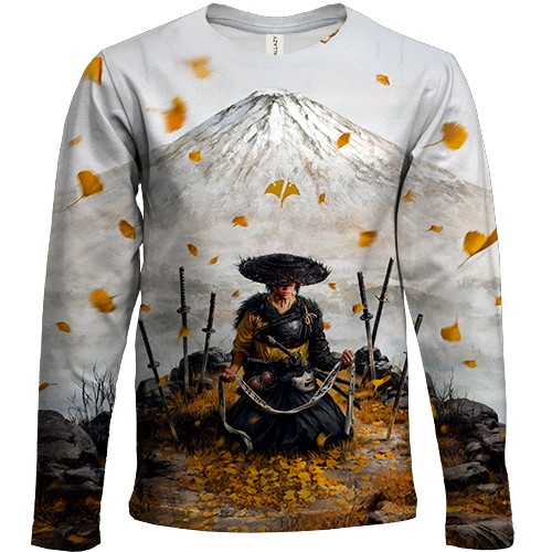 Дитячий 3D лонгслів Ghost of Yotei