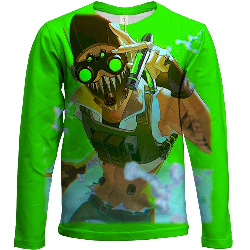 Детский 3D лонгслив Apex Legends - Octane