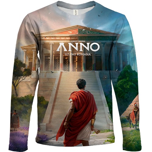 Дитячий 3D лонгслів Anno 117: Pax Romana