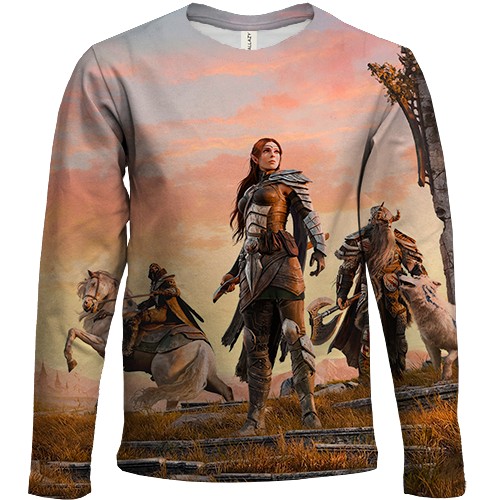 Дитячий 3D лонгслів TESO Worm Cult