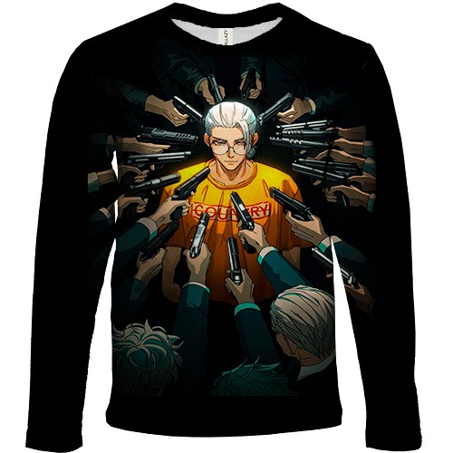 Дитячий 3D лонгслів Sakamoto Taro - Sakamoto Days