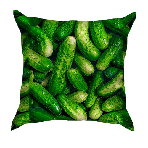 3D подушка Огурцы