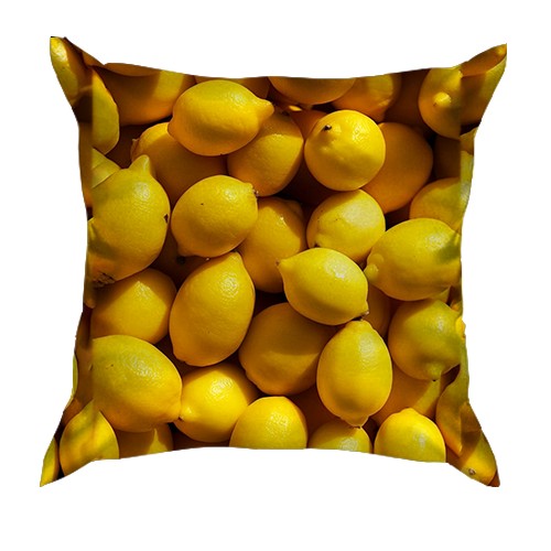 3D подушка Лимон