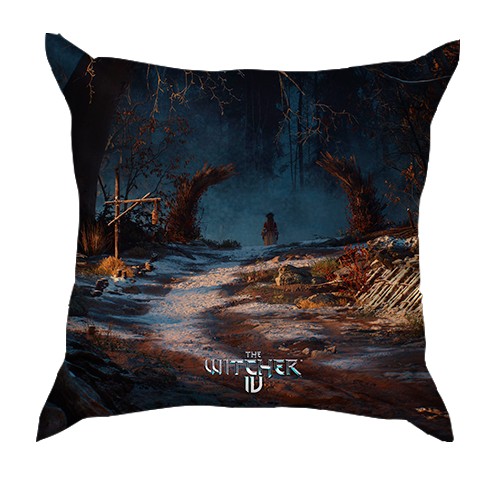 3D подушка The Witcher IV Scenery