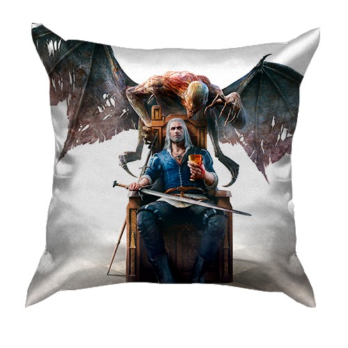 3D подушка The Witcher 3 Blood and Wine