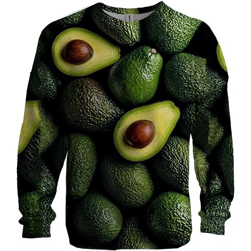 3D свитшот Авокадо