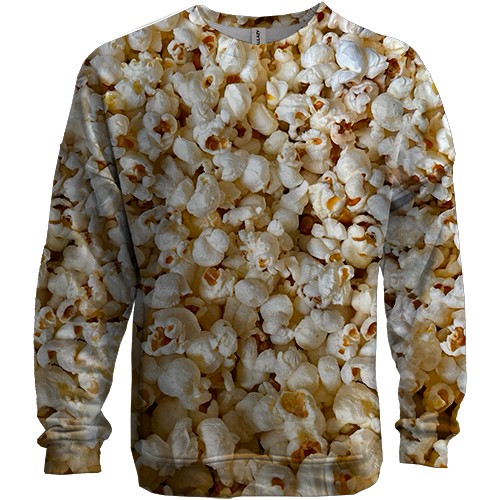 3D свитшот Попкорн
