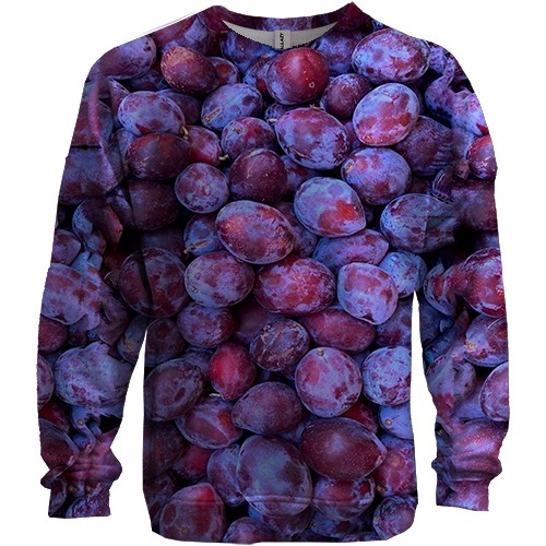 3D свитшот Слива