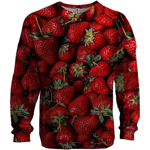 3D світшот Полуниця