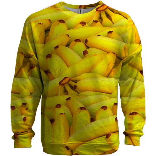 3D свитшот Бананы