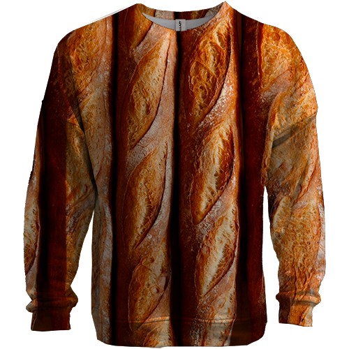 3D свитшот Багеты