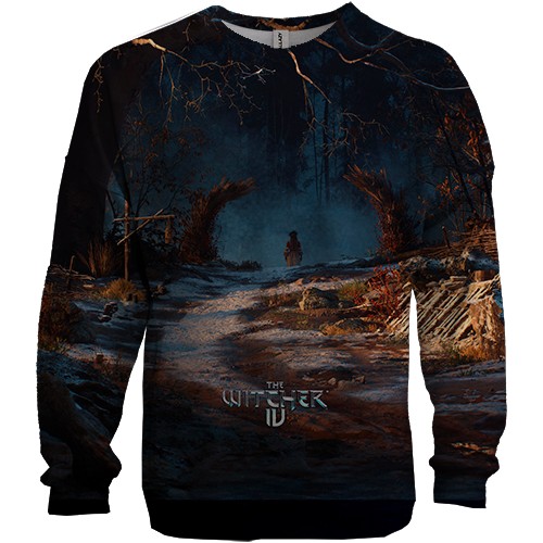 3D свитшот The Witcher IV Scenery