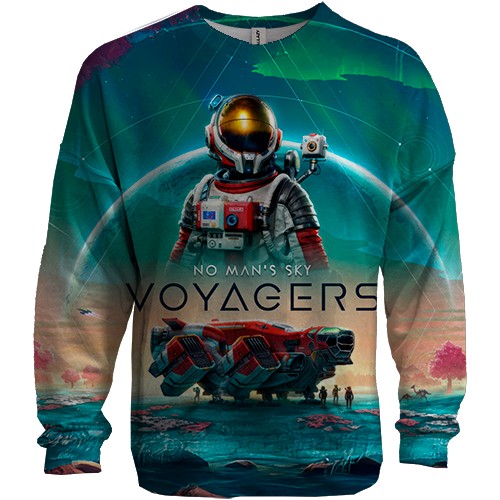 3D свитшот No Man