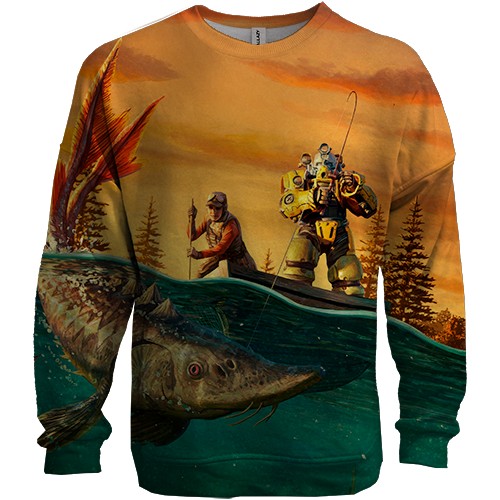 3D свитшот Fallout 76 - Gone Fission