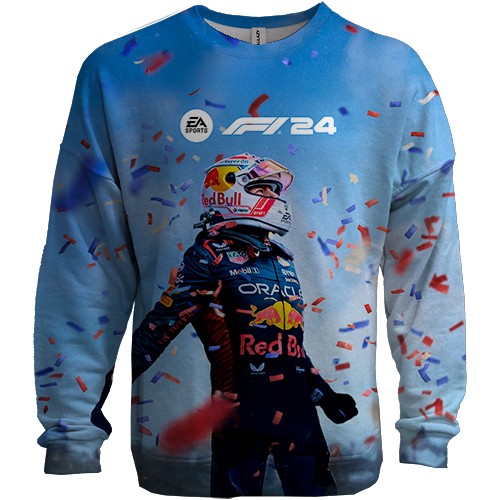 3D світшот F1 2024 Max Verstappen