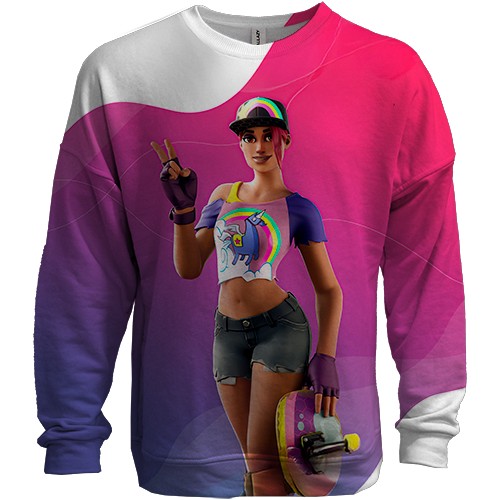 3D світшот Fortnite - Beach Bomber Skin