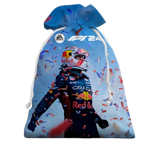 3D Подарочный мешочек F1 2024 Max Verstappen