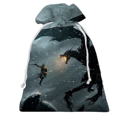 3D Подарунковий мішечок TES V Skyrim - Dragon
