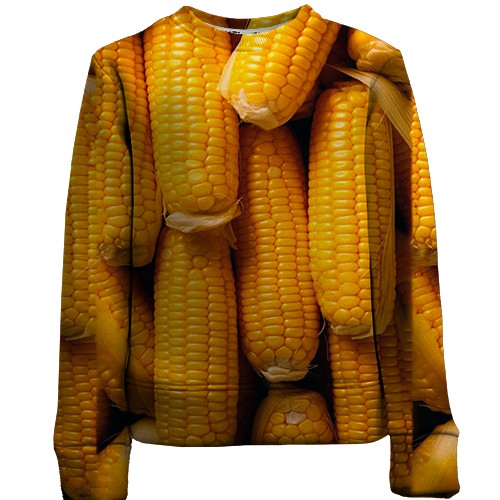 Детский 3D свитшот Кукуруза, качаны