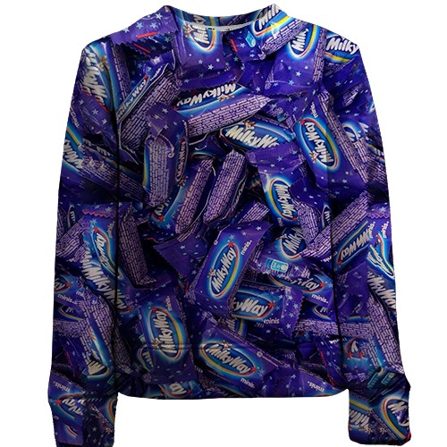 Дитячий 3D світшот "MilkyWay" цукерка