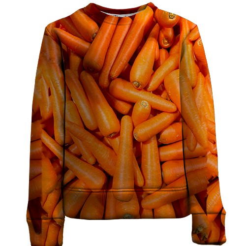 Детский 3D свитшот Морковь
