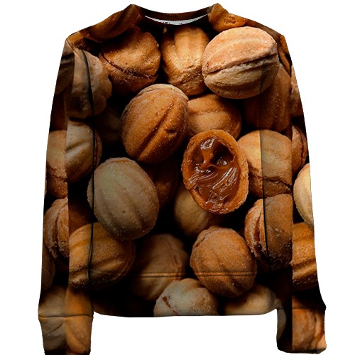 Дитячий 3D світшот Горіхи