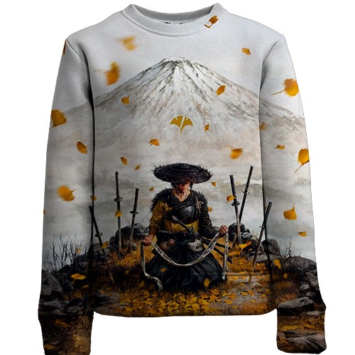 Детский 3D свитшот Ghost of Yotei