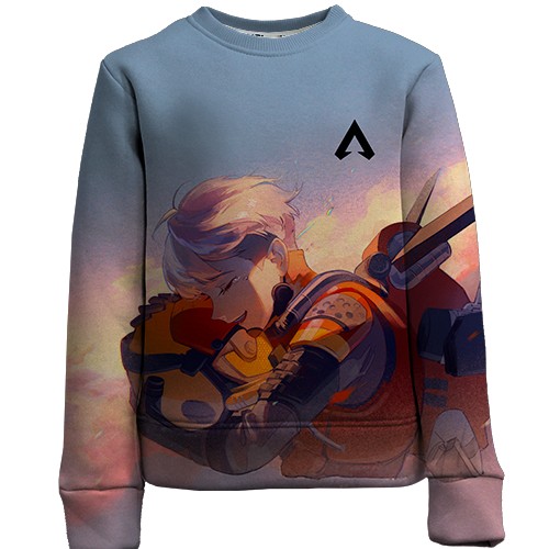 Детский 3D свитшот Apex Legends - Valkyrie