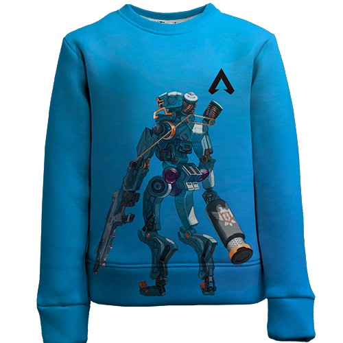 Детский 3D свитшот Патфайндер - Apex Legends
