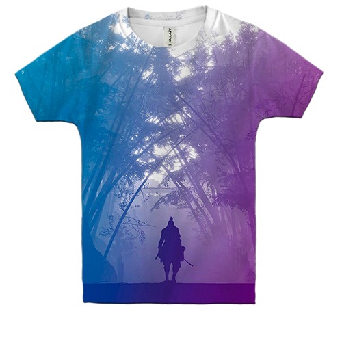 Детская 3D футболка Sekiro Shadows Die Twice