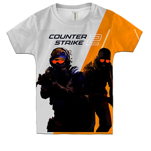 Детская 3D футболка Counter-Strike 2