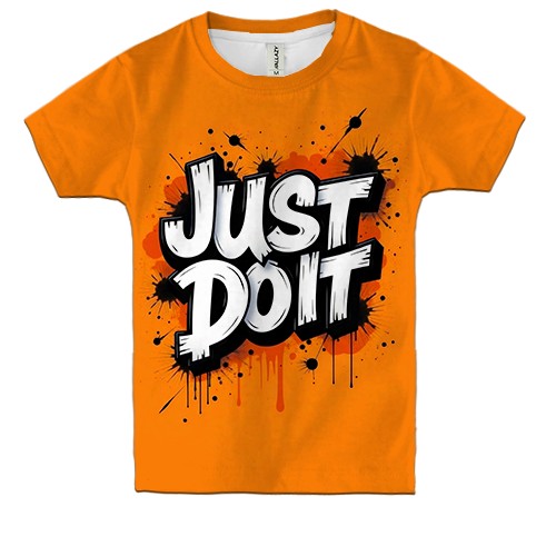 Дитяча 3D футболка Just Do It