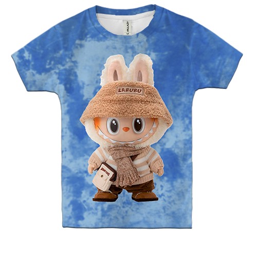 Дитяча 3D футболка Лабубу стиляга