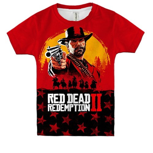 Детская 3D футболка Red Dead Redemption 2 (2)