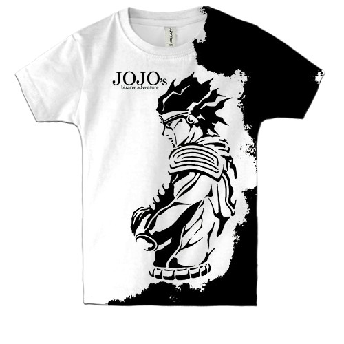 Дитяча 3D футболка Black & White - JJBA