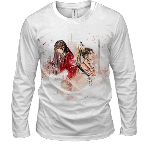 Мужской 3D лонгслив Благословение Небожителей