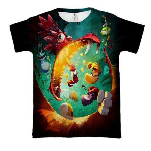 3D футболка Rayman Legend