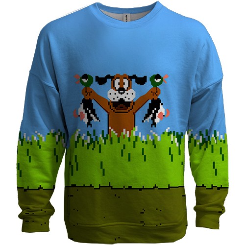 3D свитшот Duck Hunt