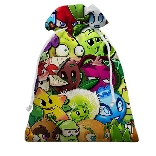 3D Подарунковий мішечок Рослини проти зомбі