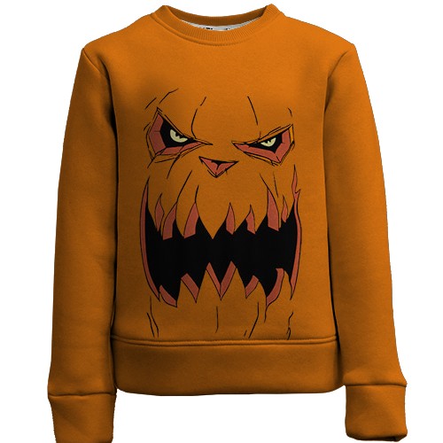 Детский 3D свитшот Злая тыква