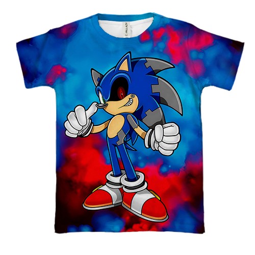 3D футболка SONIC EXE