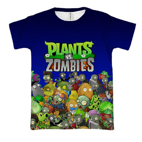 3D футболка Plants vs zombies