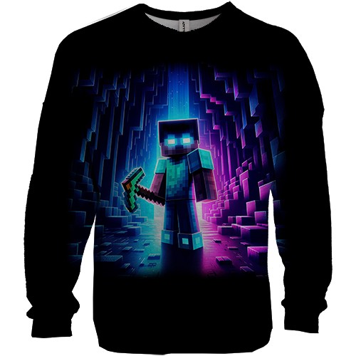 3D світшот Minecraft ART